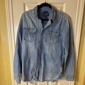 American rag long sleeve button up